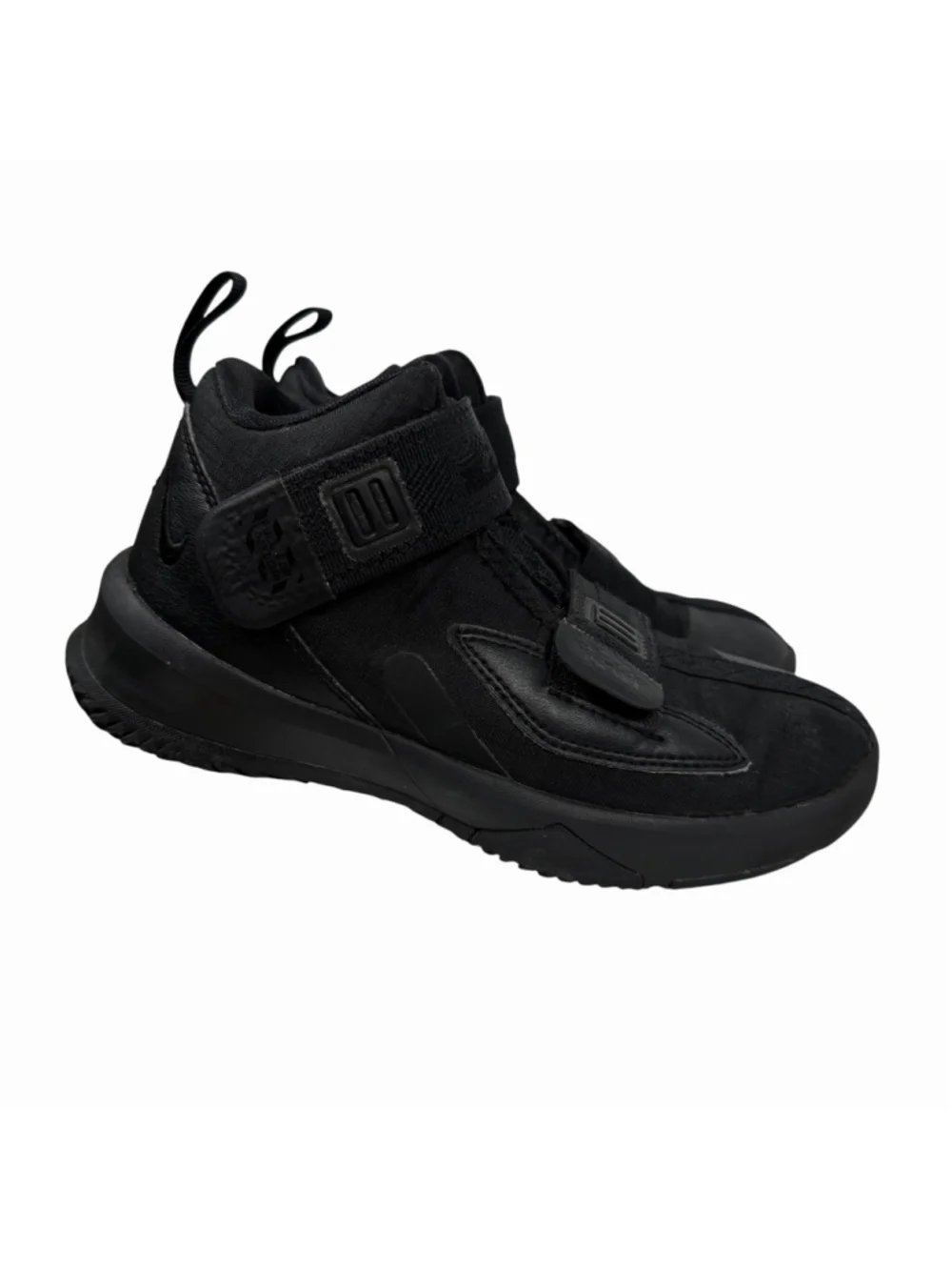 Nike LeBron Soldier 13 SFG Black Basketball Shoes Athletic Sneakers Kid Size 13C